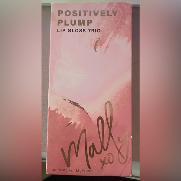 Mally Beauty Positively Plump Lip Gloss Trio - 3x Full Size - Picture 1 of 4